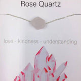 NATURAL CRYSTAL PENDANT NECKLACE WITH CARD_CWAJE1052