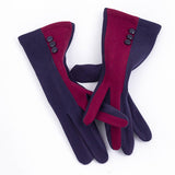 Autumn And Winter Warm Color Matching Gloves_Cwmm1544