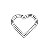 Titanium Seamless Spike Nose Ring Piercing_Cwmm9514