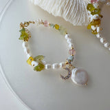 IRREGULAR RAW STONE HAND WOVEN NECKLACE_CWAJE1695