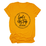 Wome Casual Crew Neck T-Shirt, Loose Fit_Cwtts1471