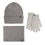 OUTDOOR KNITTED SCARF AND GLOVES THREE PIECE SET_CWMM2796