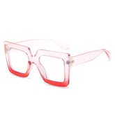 Tortoiseshell Square Frame Fashion Glasses_Cwasg0235