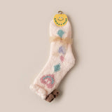 CUTE CARTOON SMILING FACE SOCKS_CWMS0876