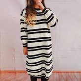 Temperament Commuter Knit Dress Sweater Dress