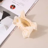 MESH BOW HAIR CLAW PRINCESS STYLE UPDO CLIP_CWAHA0466