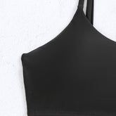 CASUAL TWO PIECE DRAWSTRING THONG BIKINI SWIMSUIT_CWMW0325