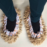 MICROFIBER MOP SLIPPERS SHOES COVER MOP SOCKS_CWMM0269