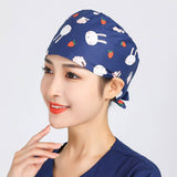 PURE COTTON OPERATING ROOM HANGING MASK HAT_CWAH3386