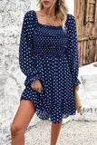 Temperament Casual Polka Dot Dress_Cwdsd2818