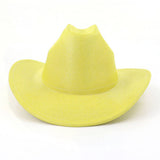 BRIGHT WESTERN COWBOY HAT WIDE BRIM JAZZ HAT_CWAH1768