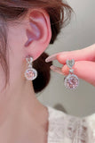 BEADS DECKED ROUND DANGLE EARRINGS_CWAJE0319