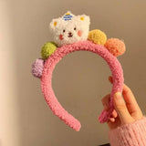 CARTOON BEAR DOLL CUTE HEADBAND_CWAHA2847