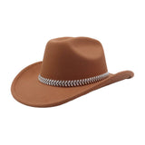 MEN WOMEN WOOL COWBOY FEDORA NEW STYLE_CWAH04470