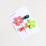 GEOMETRIC COLORFUL FLOWER HAIRPIN_CWAHA2323