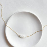 NATURAL STONE ABACUS BEAD WOMENS NECKLACE_CWAJE1062