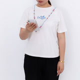 LONG CLASP PURSE WITH SINGLE BEAD CHAIN STRAP_CWMM5068