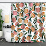 DIGITAL PRINTING FRUIT ISOLATION SHOWER CURTAIN_CWMM1793