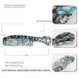 GRADIENT TOOTH ACETATE HAIR COMB WIDE TOOTH COMB_CWAHA4191