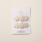 FIVE PETAL FLOWER HAIR CLIPS FOR KIDS HANDMADE_CWAHA6724