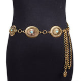 RETRO STYLE METAL OVAL BUCKLE WAIST CHAIN_CWABE0489