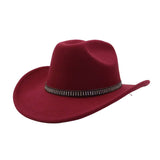 Western Cowboy Fedora Hat For Couples_Cwah04412