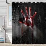 HALLOWEEN EASTER WATERPROOF SHOWER CURTAIN_CWMM1807