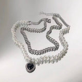 TEMPERAMENT EXAGGERATED HEART PENDANT NECKLACE_CWAJE2002