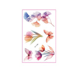 Watercolor Flower Tattoos For Hand Collarbone_Cwmm8270