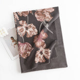 FLORAL PRINT SCARF SOFT COMMUTER WRAP FOR WOMEN_CWASC0471
