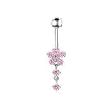 Zirconvel Ring Steel & Copper Belly Piercing_Cwmm9175