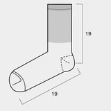 Women Double-Needle Tie-Dyeing Mid-Tube Socks_Cwms0243