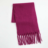 COZY SOLID SCARF WINTER THICK WARM WRAP_CWASC2692