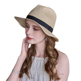 RETRO DOME BEACH HAT STRAW HAT_CWAH1337