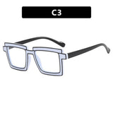 SIMPLE TWO DIMENSIONAL ANTI BLUE LIGHT GLASSES_CWASG0327