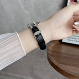 IWATCH9 1 SE DOG PAW ORNAMENT GENUINE LEATHER STRAP_CWWW0060