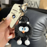 CUTE LITTLE YELLOW DUCK CAR KEYCHAIN BAG PENDANT_CWMM2550