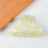 FRUIT PVC HAIR CLAW FALL WINTER HOT SELLING CLIP_CWAHA1274