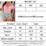 SWEET SQUARE NECK SLIM FIT SHORT SLEEVE TOP_CWTHT0271