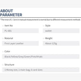 GENUINE LEATHER ULTRATHIN SIMPLECOWHIDE LONG WALLET_CWAB3738