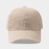 Plain Knit Baseball Cap Warm Winter Unisex_Cwah04645