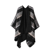 SHAWL FASHION ALL MATCH THICK BLANKET CAPE CLOAK_CWASC2225
