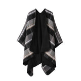 SHAWL FASHION ALL MATCH THICK BLANKET CAPE CLOAK_CWASC2225
