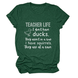 Womens Teacher Life I Dont Funny Tee_Cwttsl0487