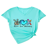 Wome V-Neck Teetrendy & Fashionable_Cwtts1540