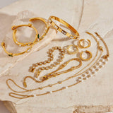 LUXURY STAINLESS STEEL FINGER CHAIN RING BRACELET_CWAJE4652