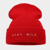 FASHION LETTER EMBROIDERY SIMPLE KNITTED HAT_CWAH2087