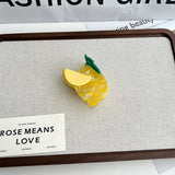 CUTE VEGGIE FRUIT ACETATE CLAW CLIP SUMMER FUN_CWAHA5834