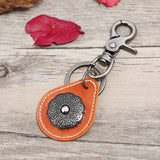 NEW CREATIVE MENS ALLOY LEATHER KEYCHAIN_CWMM5034