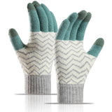 Winter Warm Wool Touch Screen Cycling Gloves_Cwag0194